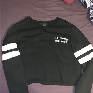 “No Hard Feelings” Crop Sweater